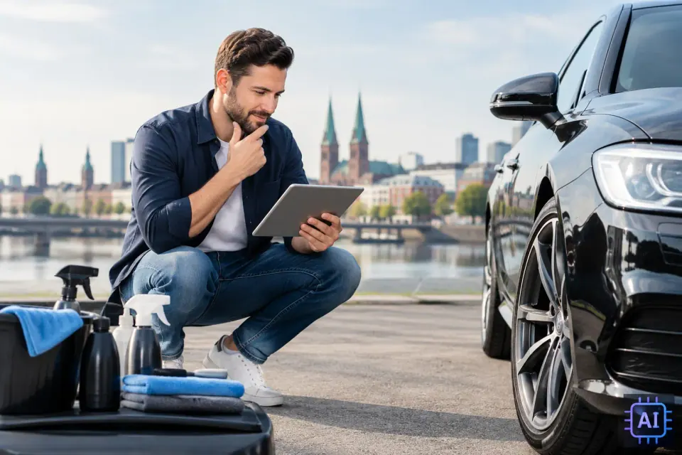 Autoaufbereitung Bremen Vergleich richtig nutzen – Symbolbild (KI-generiert)