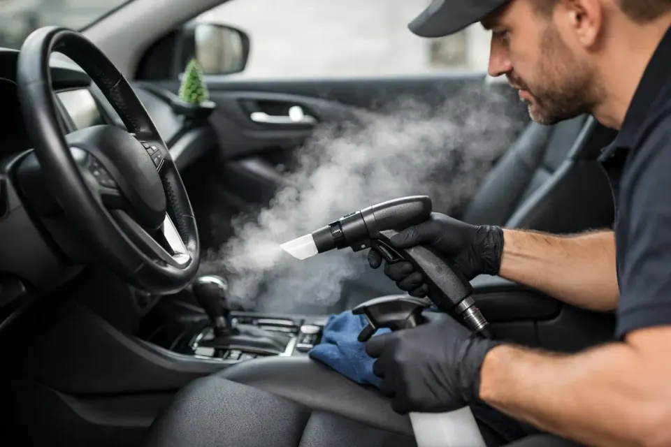 Autogeruch professionell entfernen lassen – Symbolbild (KI-generiert)